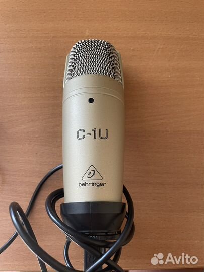 Микрофон студийный behringer c 1u