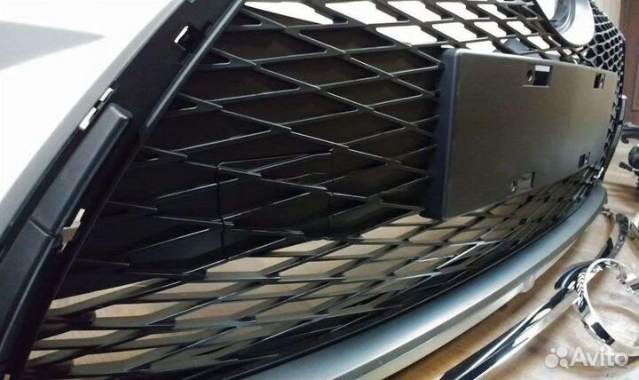 Передний бампер, обвес Камри 50/55 в стиле Лексус