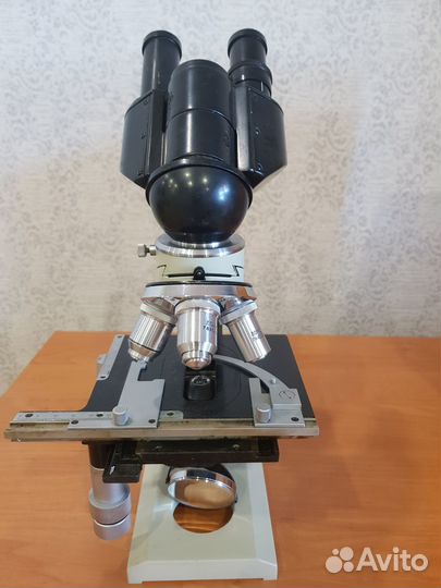 Микроскоп ломо биолам с насадкой ау-12