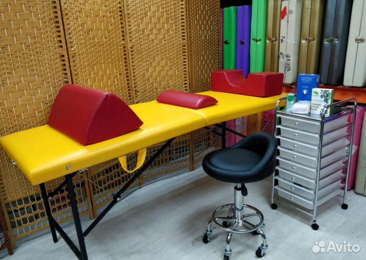 Кушетка / массажный стол новый складной рп-17242