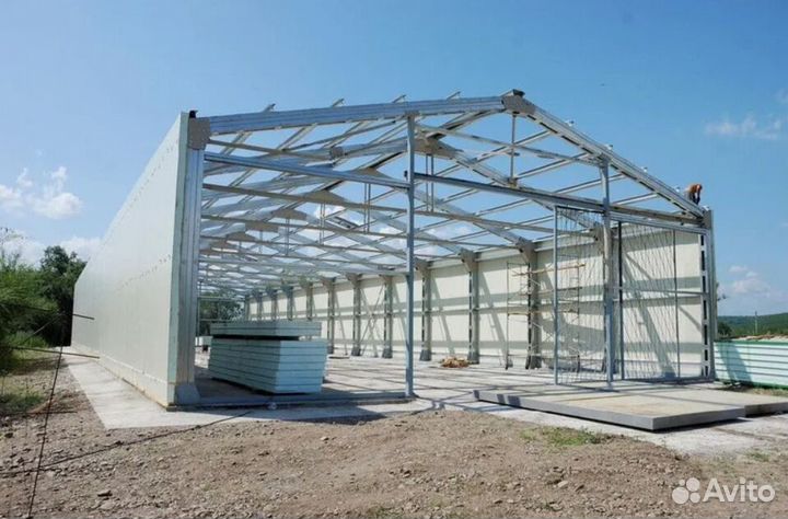 Строительство складов, зданий