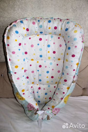 Новый комплект (бортики, кокон и простынь)