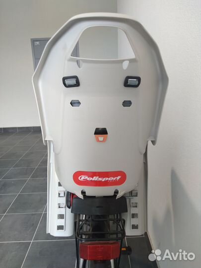 Детское велокресло на багажник polisport