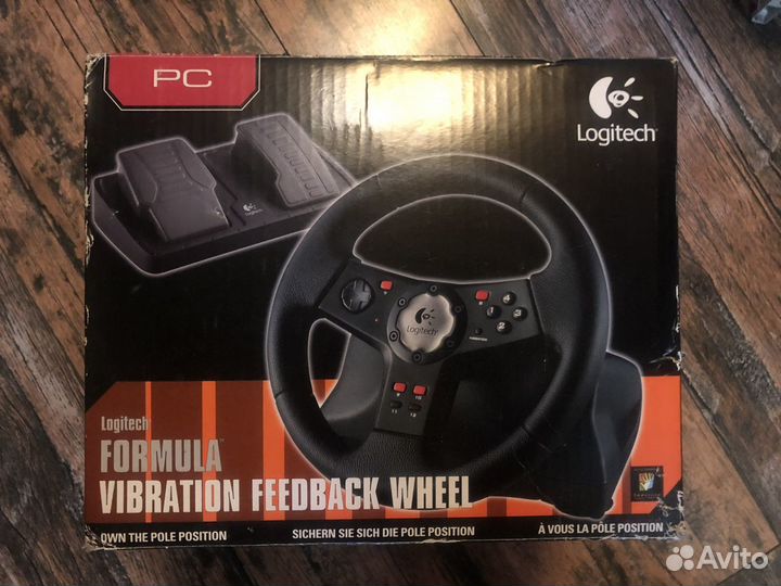 Руль Logitech Formula Vibration Feedback Wheel