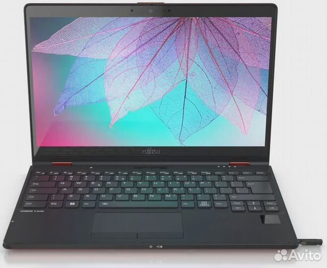 Fujitsu Ноутбук Fujitsu LifeBook U9312X red, 13.3