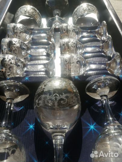 Фужеры +Рюмка набор