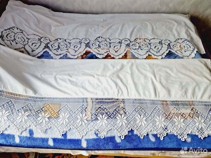 Старинные салфетки, подзоры, Ришелье