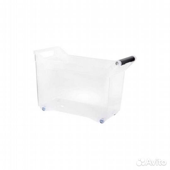 Органайзер с ручкой 180х380х260мм 10,5л на колесах
