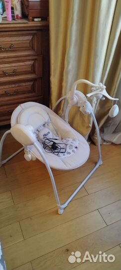 Электро качели Marbella Beige Hippo