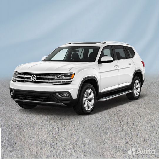 Защита порогов Volkswagen Teramont (2018)