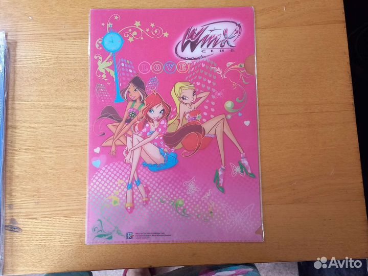 Папка А4 для рисунков Winx
