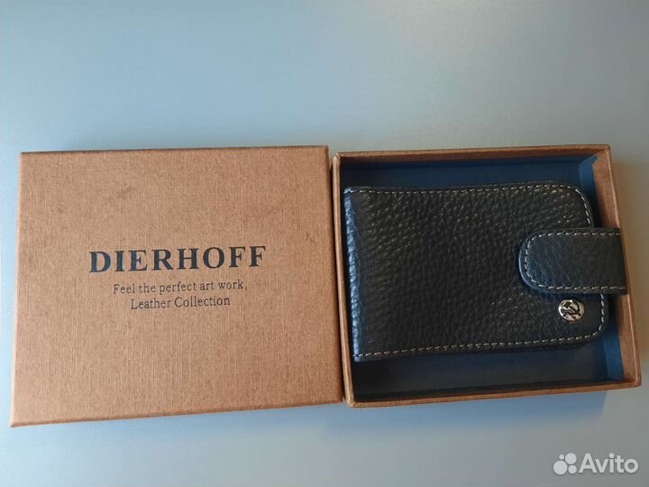 Картхолдер / Визитница Dierhoff натуральная кожа