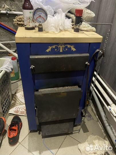 Твердотопливный котел бу