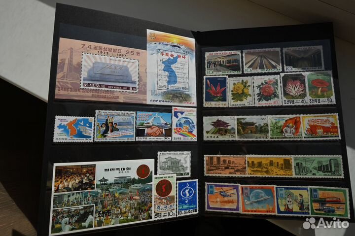 Марки Северная корея альбом