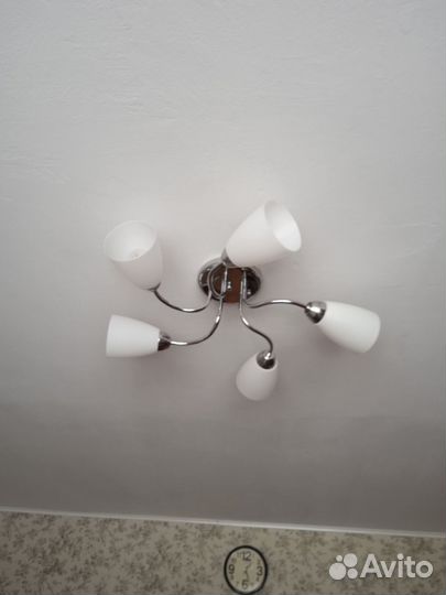 Люстра потолочная бу