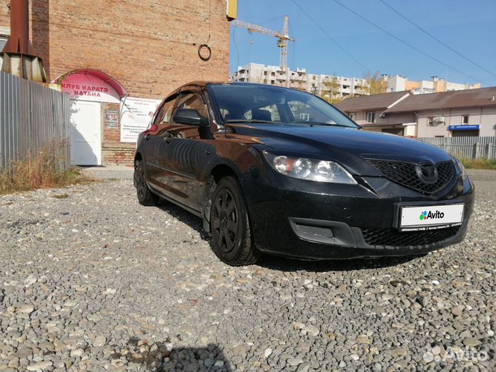 Mazda 3 1.6 МТ, 2007, 240 000 км