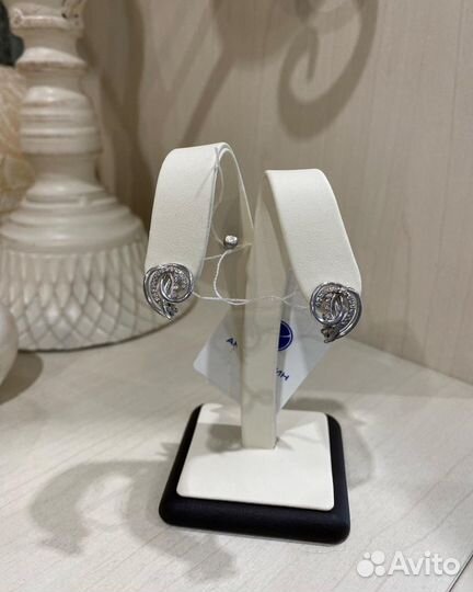 Серебряные серьги