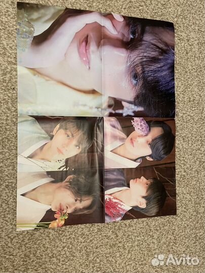 Неоффициалтные постеры Enhypen и TXT