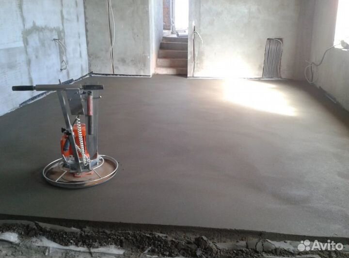 Механизированная стяжка пола в Москве/мо