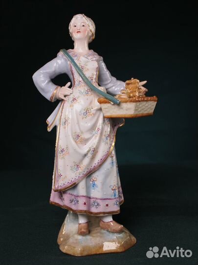 Samson Фарфоровая статуэтка 