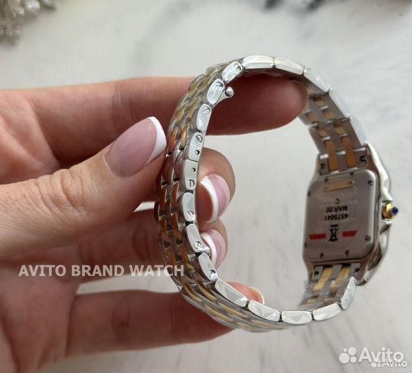 Часы Cartier Panthere 27 mm yellow gold and steel