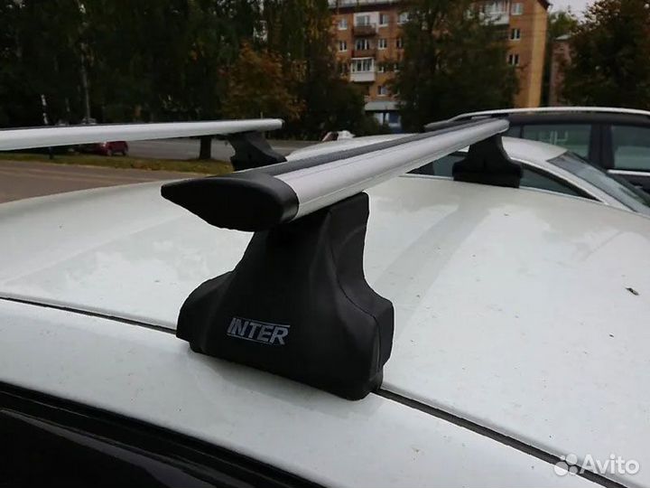 Багажник на крышу автобагажник Peugeot 307, 5-дв. хэтчбек 2001-2005 Inter 5524+1205+8891