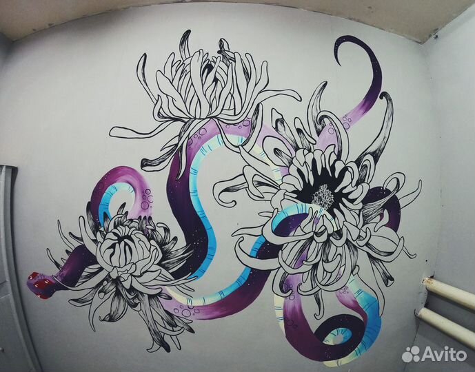 Художественная роспись стен