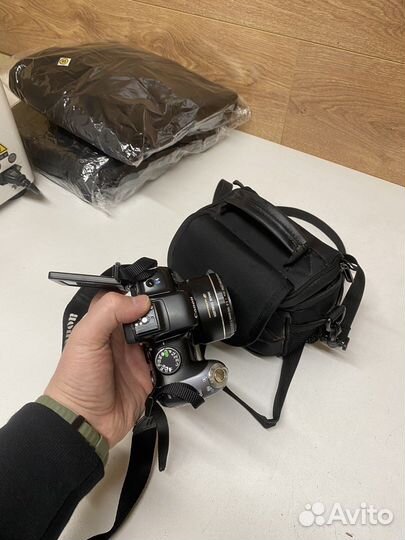 Зеркальный фотоаппарат canon sx10is