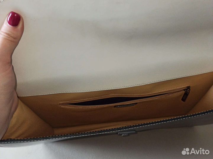 Кожаная папка для документов