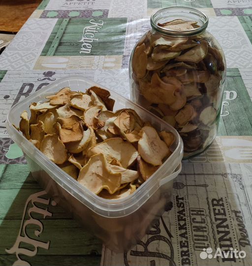 Яблоки сушеные