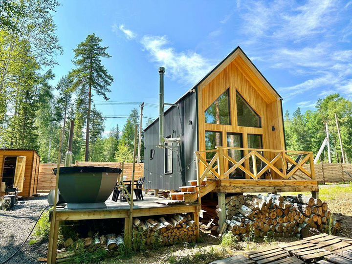 Дом 45 м² на участке 10 сот.