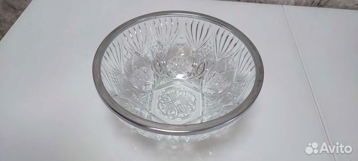 Конфетница ваза хрустальная посуда