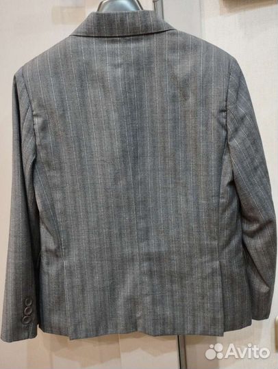 Нарядный костюм на выпускной пиджак брюки 128 р