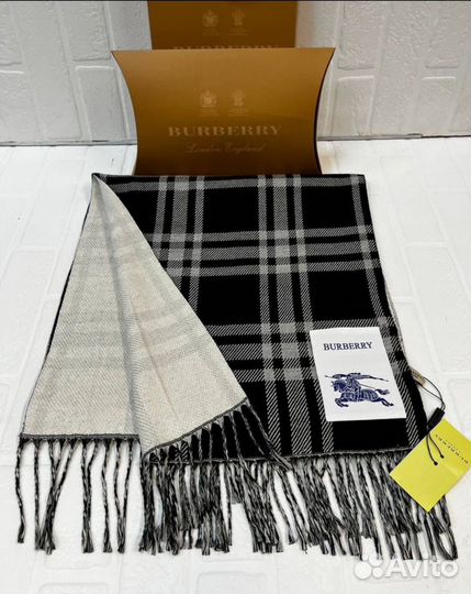 Шарф палантин двухсторонний