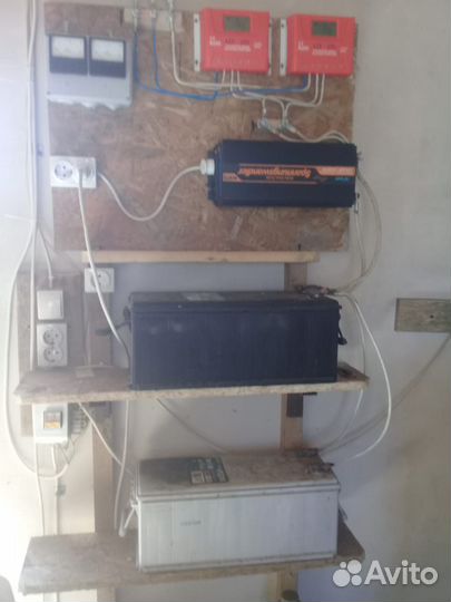 Солнечные панели ветрогенератор