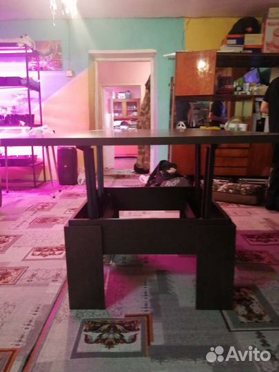 Журнальный стол трансформер