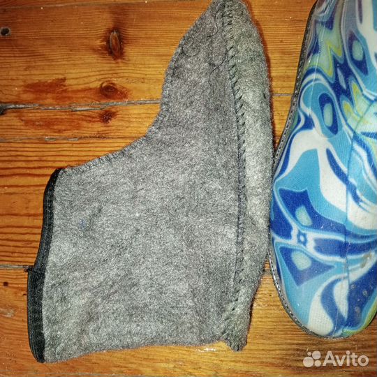 Женские резиновые сапоги