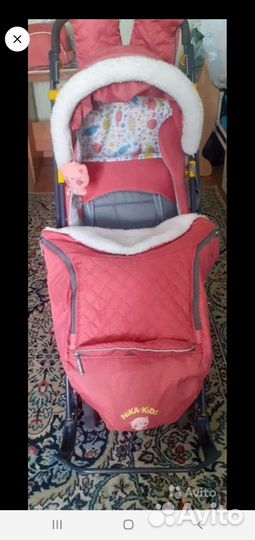 Детские санки коляска
