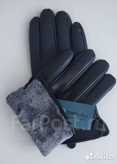 Перчатки зимние Корея кожа