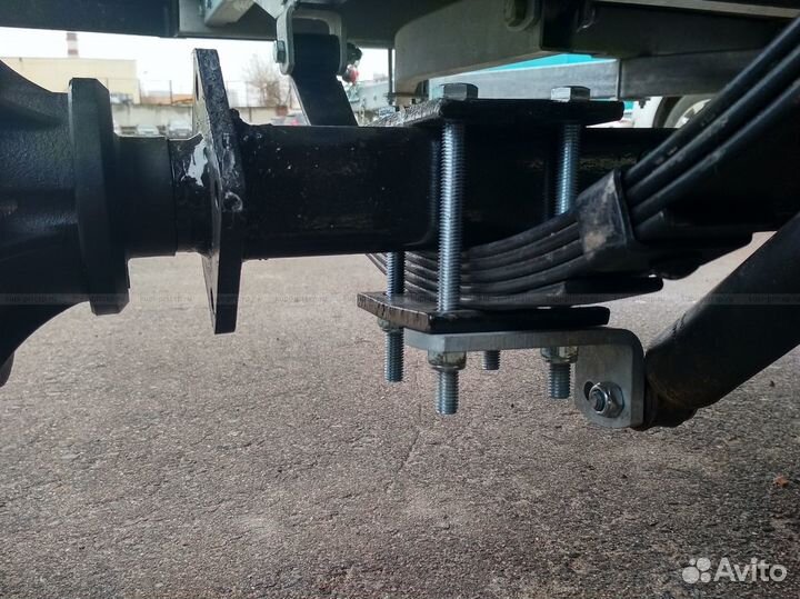 Накладка крепления рессоры к оси прицепа