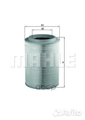 Фильтр возд.iveco LX2082 Mahle/Knecht