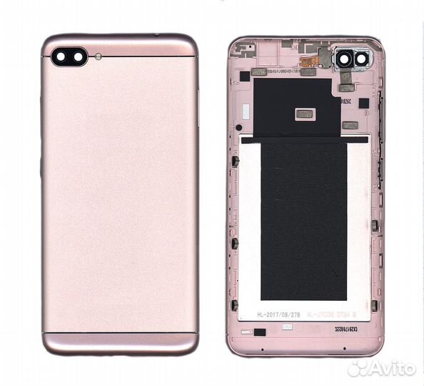 Задняя крышка Asus ZenFone 4 Max ZC554KL розовая