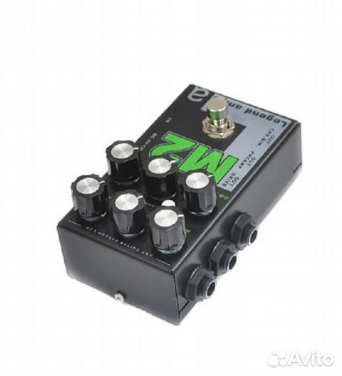 Новый гитарный предусилитель AMT M-2. Доставка