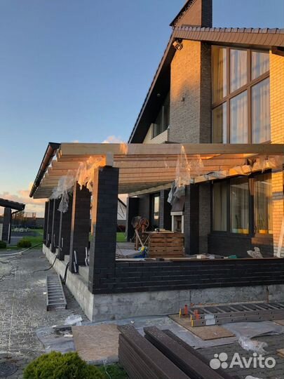 Монтаж Сэндвич Панелей, кровля, высотные работы