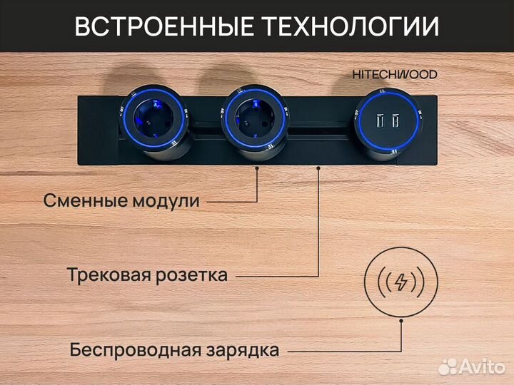 Компьютерный стол в стиле лофт