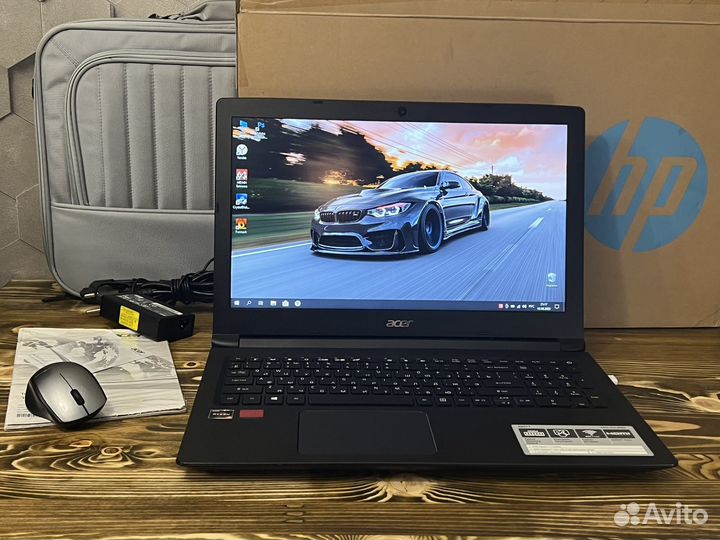 HP Ryzen 3.4Ггц/SDD M2+HHD/DDR 4 6гбram+/HD