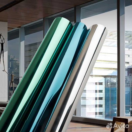 Пленка зеркальная от солнца тонировка 40