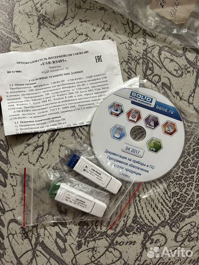 Преобразователь интерфейсов usb rs485