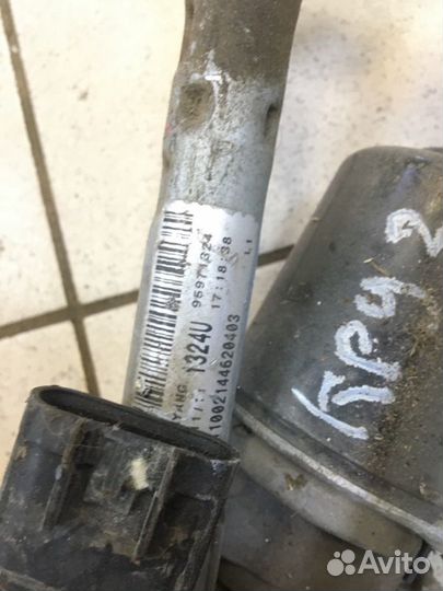 Трапеция дворников Chevrolet Cruze