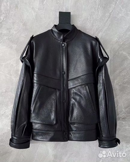 Кожаная куртка Saint Laurent